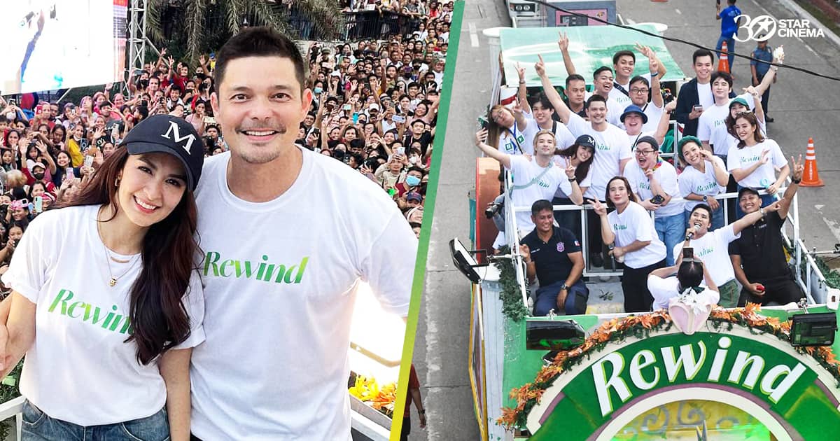 LOOK: Dingdong Dantes, Marian Rivera Lead 'Rewind' Cast At The MMFF ...